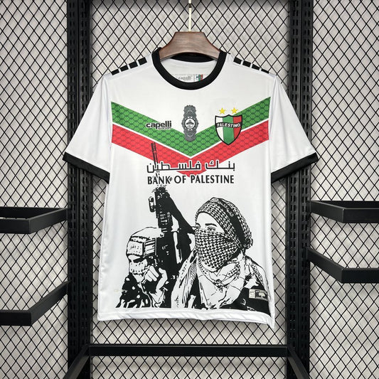 Maglia Palestina 2025 White Edition Streetwear