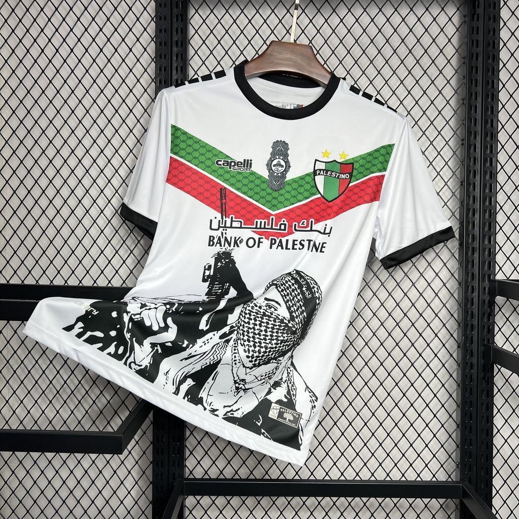 Maglia Palestina 2025 White Edition Streetwear